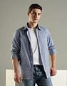 Tommy Hilfiger Checks Regular Fit Cotton Shirt