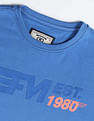 Flying Machine Brand Print Crew Neck Sweatshirt
