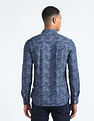 Flying Machine Button-Down Collar Floral Shirt