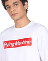 Flying Machine Crew Neck Brand Print Sweatshirt