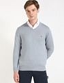 Tommy Hilfiger Solid Regular-Fit Cotton Sweater