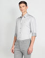 Arrow Newyork Geometric Patterned Manhattan Slim Fit Shirt