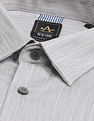 Arrow Newyork Manhattan Slim Fit Vertical Striped Shirt