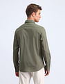 Flying Machine Slim Fit Solid Cotton Shirt
