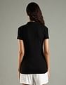 Tommy Hilfiger Solid Regular Fit Cotton Polo T-Shirt