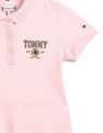Tommy Hilfiger Kids Girls Logo Regular-Fit Cotton Dress