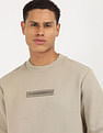 Calvin Klein Jeans Embroidered Logo Crew Neck Sweatshirt