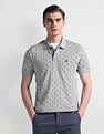Arrow Sports Geometric Print Regular Polo Shirt