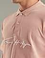 Tommy Hilfiger Embroidered Logo Regular-Fit Cotton Polo Shirt