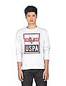 U.S. Polo Assn. Crew Neck Brand Print Sweatshirt