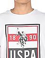 U.S. Polo Assn. Crew Neck Brand Print Sweatshirt
