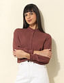 U.S. Polo Assn. Women Ruffled Frill Top