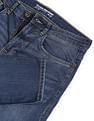 Flying Machine Stone Wash Slash Slim Tapered Fit Jeans