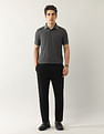 Arrow Textured Regular Fit Polo Shirt