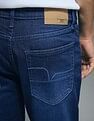 Flying Machine Mankle Relaxed Tapered Fit Stone Washed Jeans