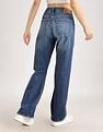 Calvin Klein Mid-Wash Relaxed-Fit High Rise Jeans