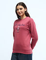 U.S. Polo Assn. Women Brand Printed Regular Fit Sweatshirt