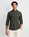 U.S. Polo Assn. Denim Co. Micro Checked Slim Fit Shirt
