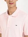 Tommy Hilfiger Solid Regular-Fit Cotton Polo Shirt