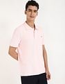 Tommy Hilfiger Solid Regular-Fit Cotton Polo Shirt