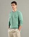 Tommy Hilfiger Solid Regular-Fit Cotton Sweater