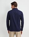 Arrow Manhattan Slim Fit Vertical Striped Shirt