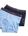 USPA Innerwear Boys Solid Cotton Spandex EKT03 Trunks - Pack Of 2