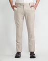 Arrow Slim Fit Smart Flex Trousers