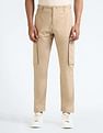 Flying Machine Solid Cargo Pants