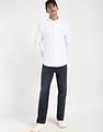 Tommy Hilfiger Solid Slim-Fit Cotton Shirt