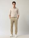 Arrow Newyork Manhattan Slim Fit Pure Cotton Satin Shirt