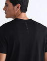 USPA Active Brand Printed Slim Fit Active T-Shirt