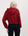 Calvin Klein Brand Badge Hood Sweatshirt