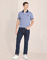 U.S. Polo Assn. Geometric Print Cotton Polo Shirt