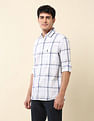 U.S. Polo Assn. Grid Tattersall Checked Tailored Fit Shirt