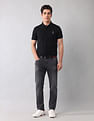 U.S. Polo Assn. Denim Co. Muscle Fit Black Label Polo Shirt