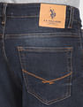 U.S. Polo Assn. Denim Co. Henry Cropped Fit Blue Jeans