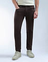 Flying Machine Slash Slim-Tapered Fit Mid Rise Jeans