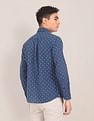 U.S. Polo Assn. Spread Collar Printed Casual Shirt