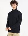Tommy Hilfiger Solid Regular-Fit Cotton Sweatshirt
