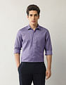 Arrow Textured Liberty Classic Fit Autopress Shirt