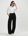 Tommy Hilfiger Solid Oxford Relaxed Fit Shirt