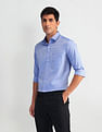Arrow Geometric Patterned Twill Shirt