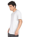 Flying Machine Ribbed Neck Heathered T-Shirt
