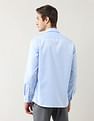 Arrow Manhattan Slim Fit Textured Autopress Shirt