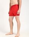 Calvin Klein Underwear Solid Red Cotton Boxers