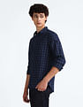 Flying Machine Shepherd Check Slim Fit Shirt