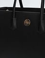U.S. Polo Assn. Women Metallic Hardware Structured Handbag