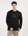 Calvin Klein Jeans Chenille Monologo Logo Sweater