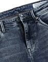 Flying Machine Slash Slim Tapered Fit Washed Jeans